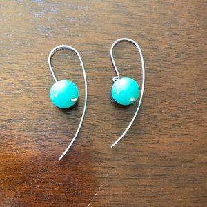 Super cute ball dangle ear hooks